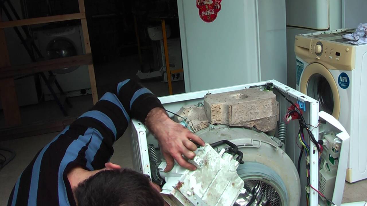 Замена тэн стиральной машины samsung, инструкция по ремонту