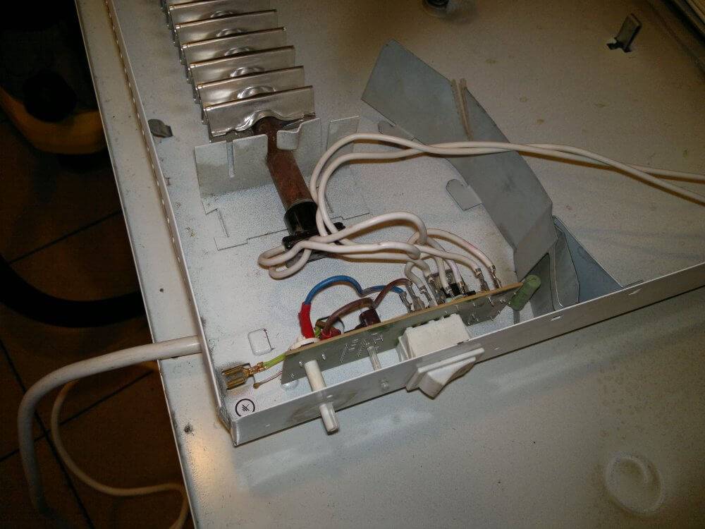 Самостоятельный ремонт электрического конвектора