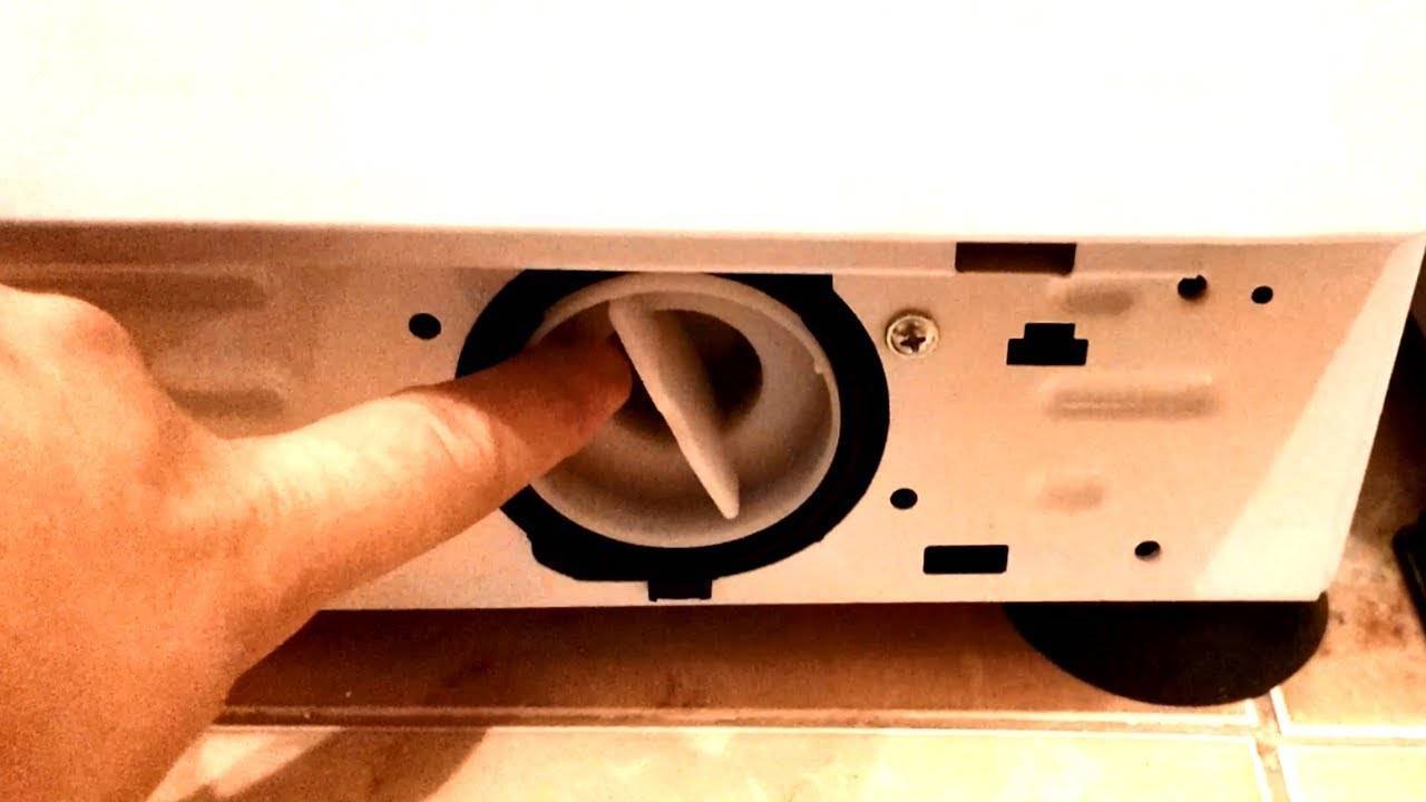 Как почистить сливной фильтр в стиральной машинке индезит? - placeclean