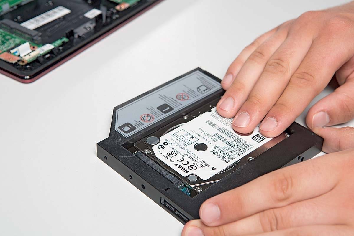 Модернизация ноутбука - замена жесткого диска в ноутбуке | портал о компьютерах и бытовой технике