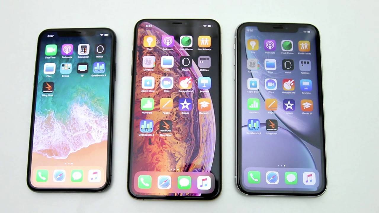 Сравнение apple iphone xs vs apple iphone xr vs apple iphone x - phonesdata