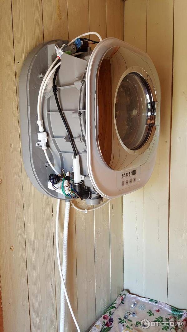 Настенная стиральная машина: преимущества и недостатки