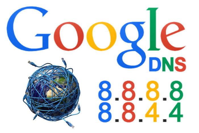 Публичные dns-сервера google: 8.8.8.8. и 8.8.4.4.