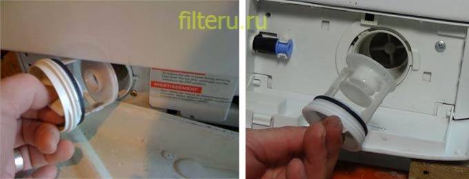 Пошаговая инструкция, как почистить фильтр в стиральной машине индезит