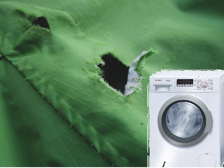 Почему стиральная машина во время стирки рвет белье