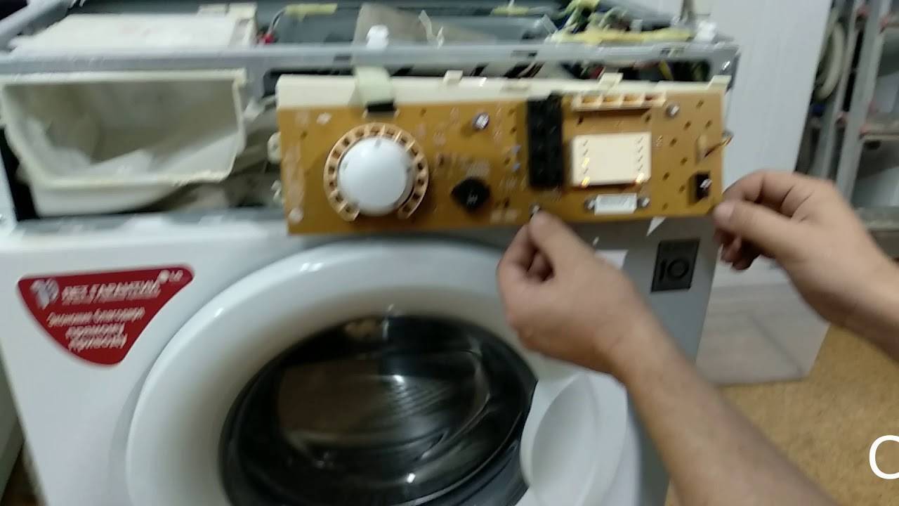 Причины появления ошибок стиральной машины lg и как починить