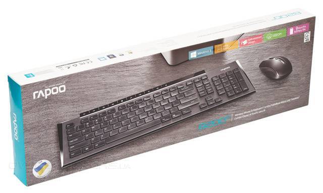 Rapoo wireless ultra-slim touch keyboard black (e9270p) | купить | цена снижена |  (фотос)