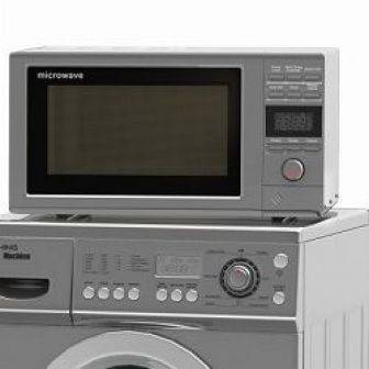 Можно ли расположить микроволновую печь на стиральной машине? - iponte.ru