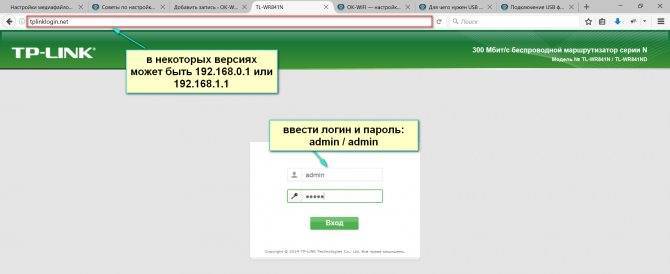 Tplinkmodem.net - вход в личный кабинет через систему admin 192.168.1.1 - вайфайка.ру