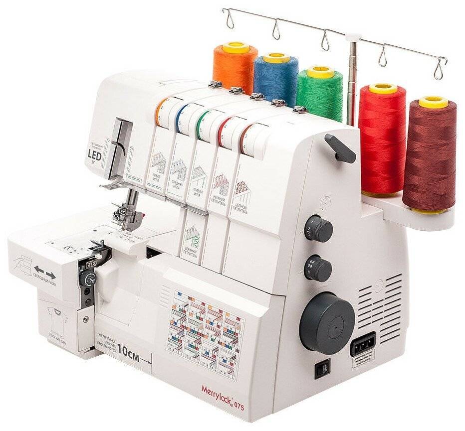 Основные отличия швейной машинки от оверлока