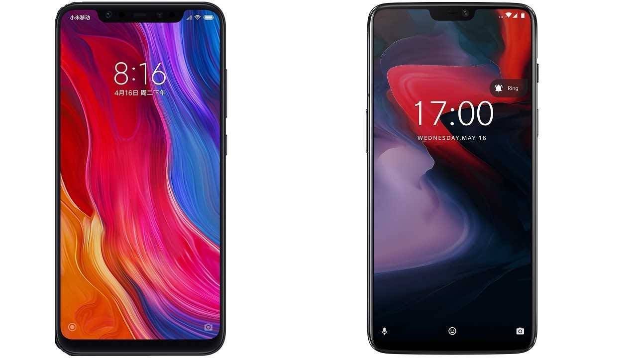 Xiaomi mi 8 vs oneplus 6: сравнение