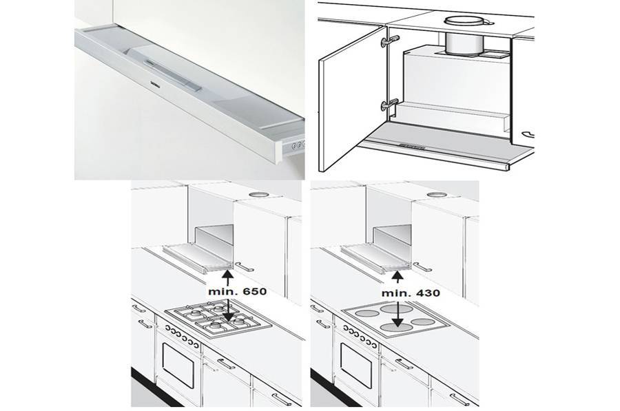 Вытяжки для кухни с отводом в вентиляцию: принцип работы, схемы и правила монтажа, разновидности, особености и недостатки, обзор популярных моделей