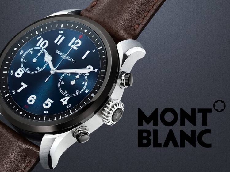 Смарт часы от премиального немецкого бренда montblanc