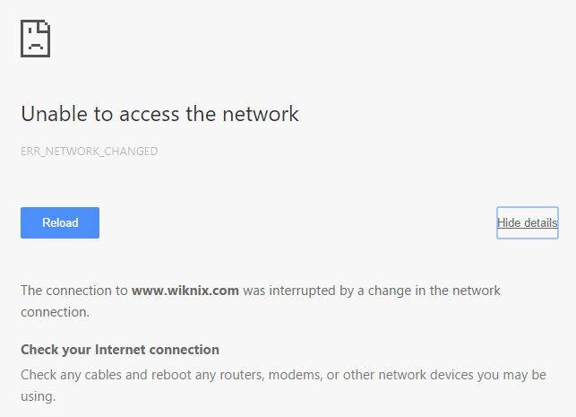 Network changed. Err_Network_changed. Подключились к другой сети. Err_Network_changed. Error -21 (Network_changed). Err_Network_changed как исправить.