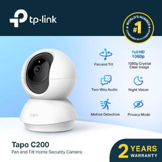 Как подключить сетевую ip камеру видеонаблюдения tp-link tapo c200 к wifi роутеру и настроить для просмотра с телефона?