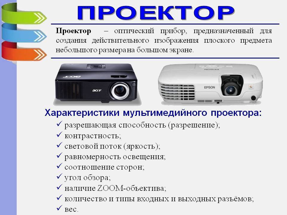 Мультимедиа проектор какое изображение физика