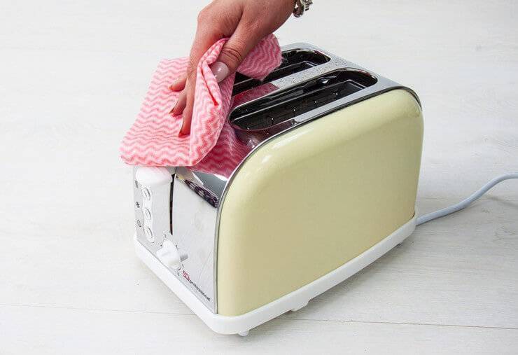 Как почистить тостер? – внутри от крошек и нагара