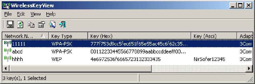 Networks ключ. WIRELESSKEYVIEW. Как посмотреть ключ сети в WIRELESSKEYVIEW. Viewkey. C-view.