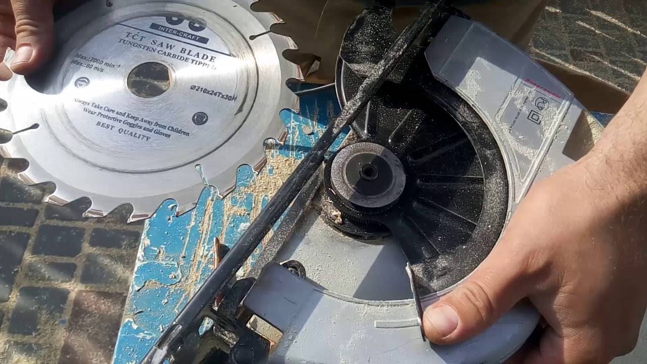 Запчасти дисковых электропил: ремонт и замена своими руками