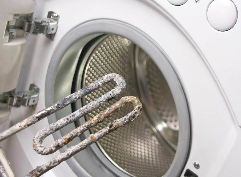 Как удалить накипь с тэна стиральной машины или бойлера